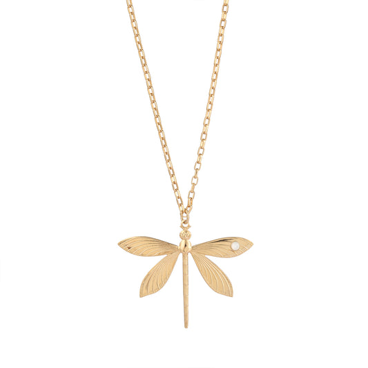 Sautoir Lili libellule nacre