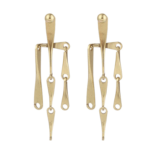Boucles d'oreilles Danseuse bronze
