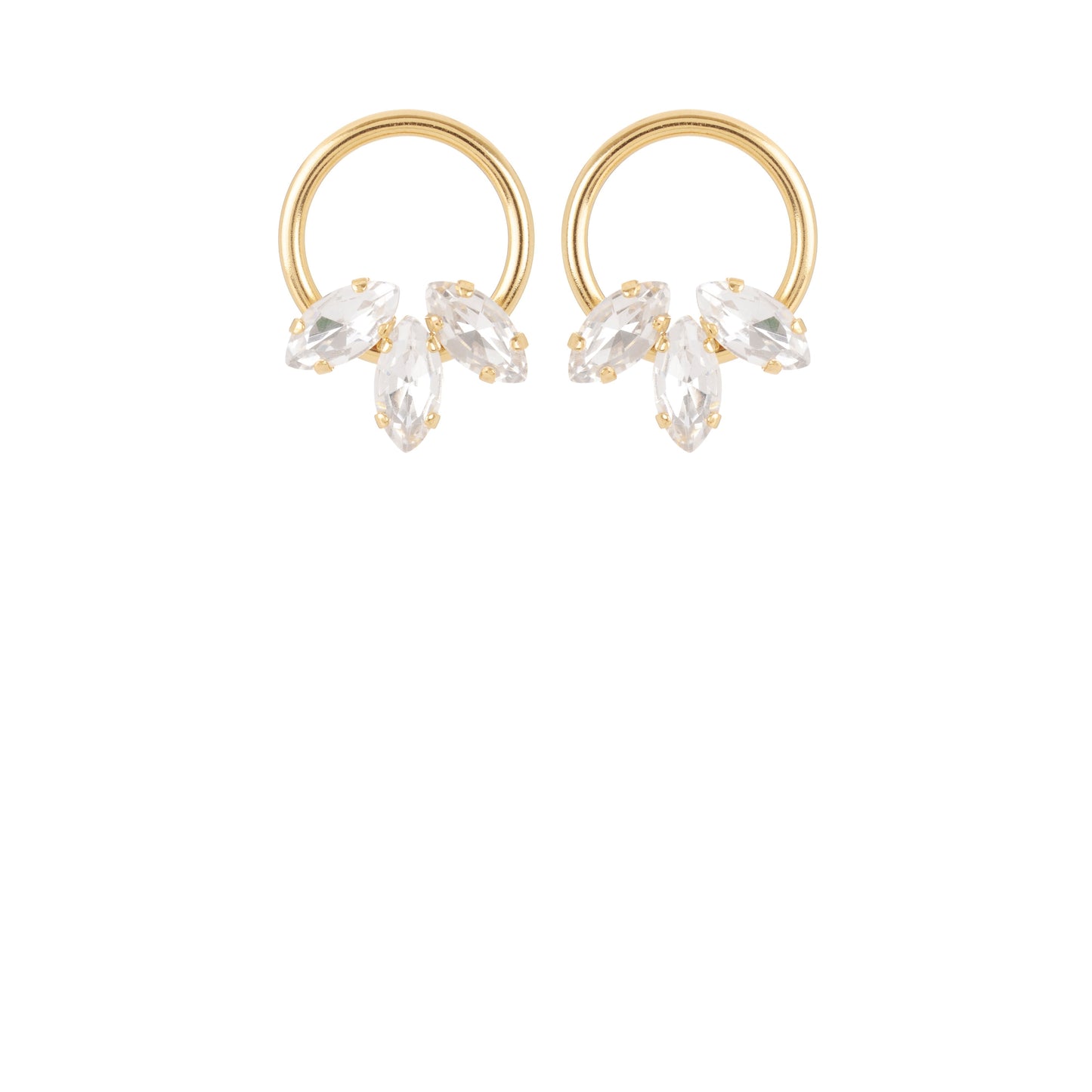 Boucles d'oreilles Tilda améthyste