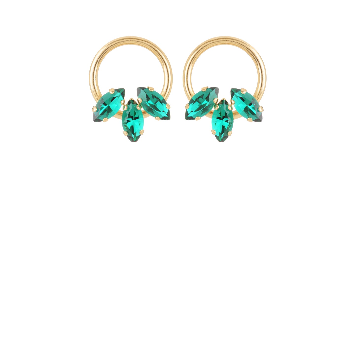 Boucles d'oreilles Tilda graphite