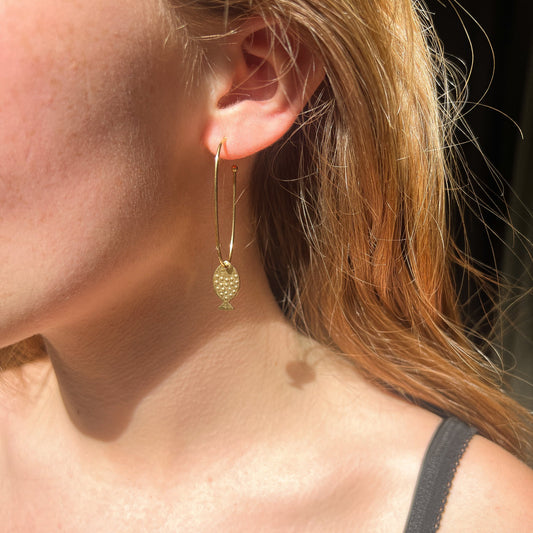 Boucles d'oreilles Fish