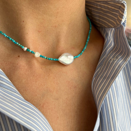 Collier Mae turquoise