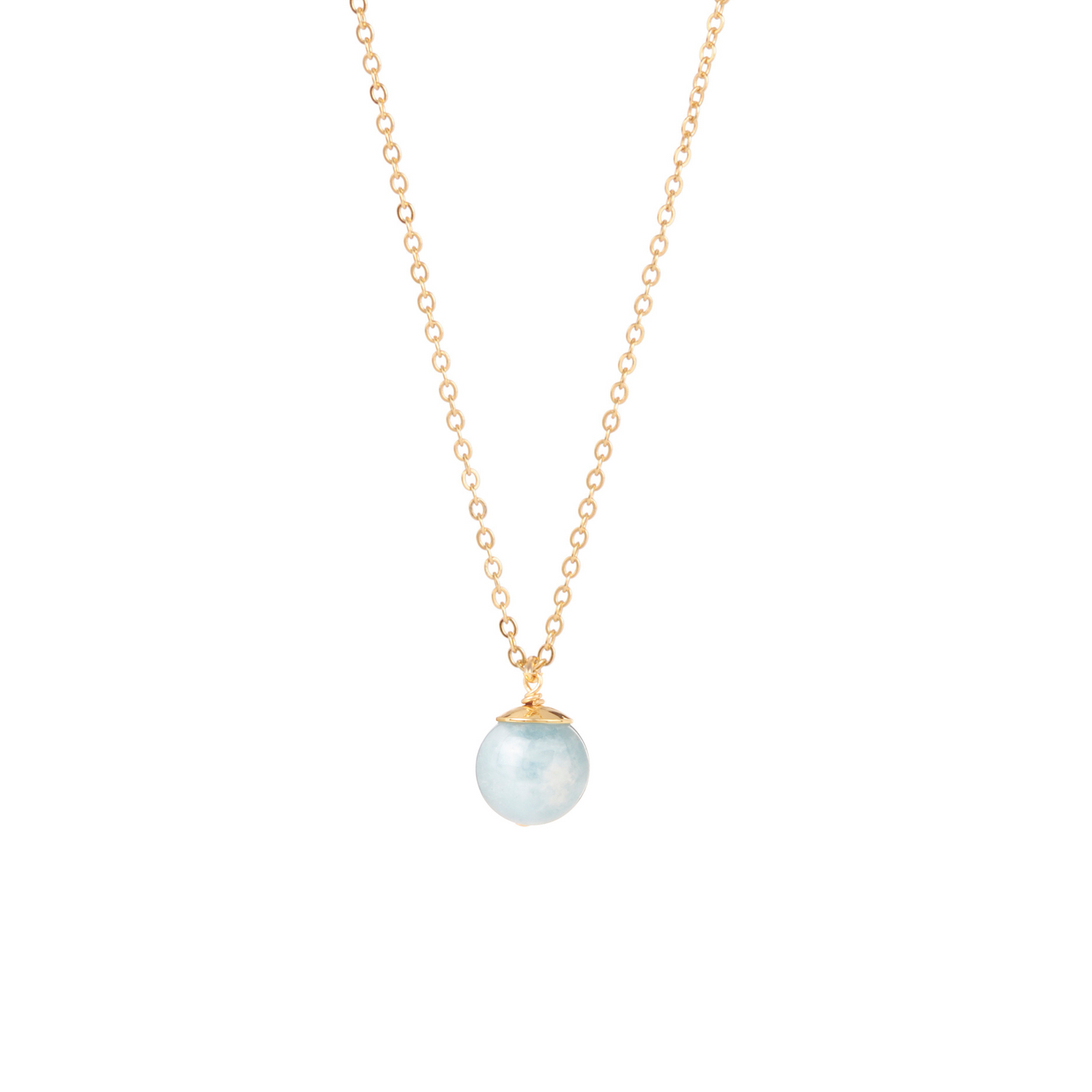 Collier Béryl bleu