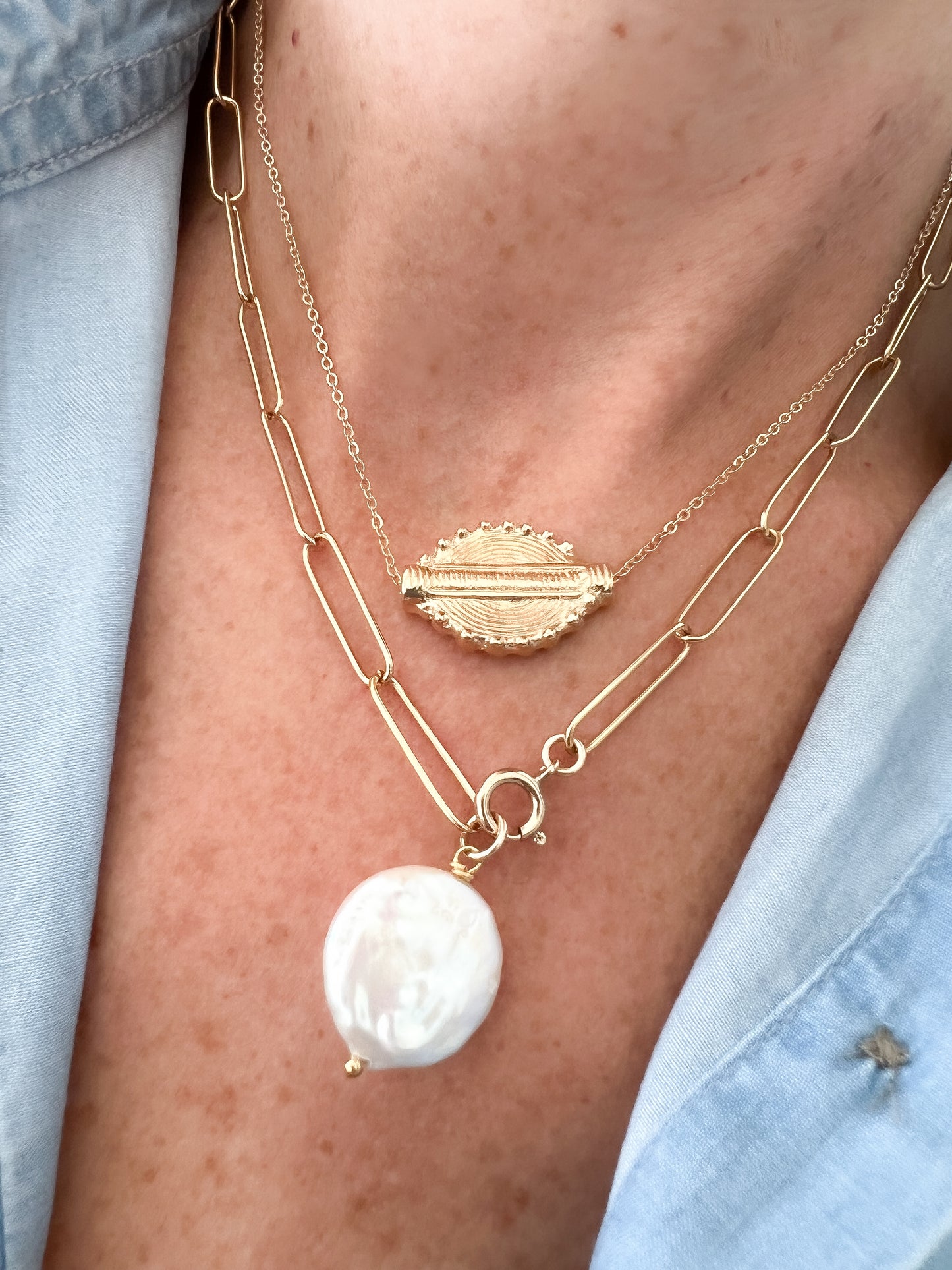 Collier Maya doré