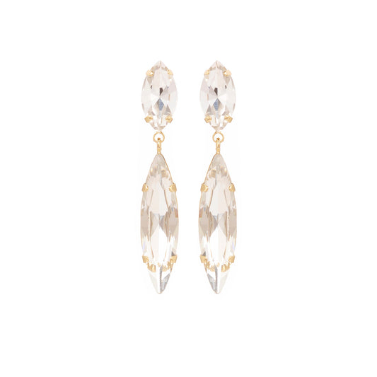 Boucles d'oreilles Daria cristal