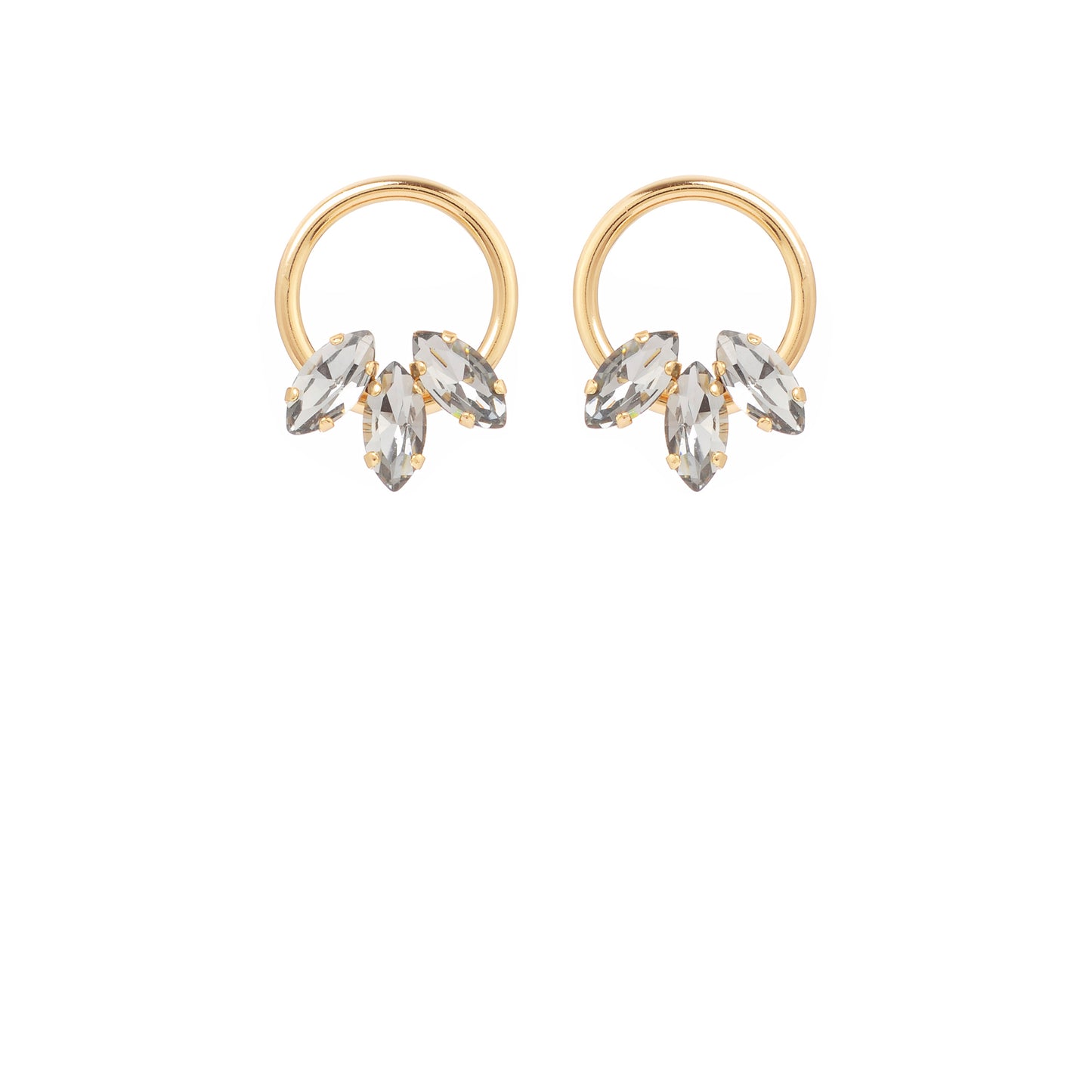 Boucles d'oreilles Tilda améthyste