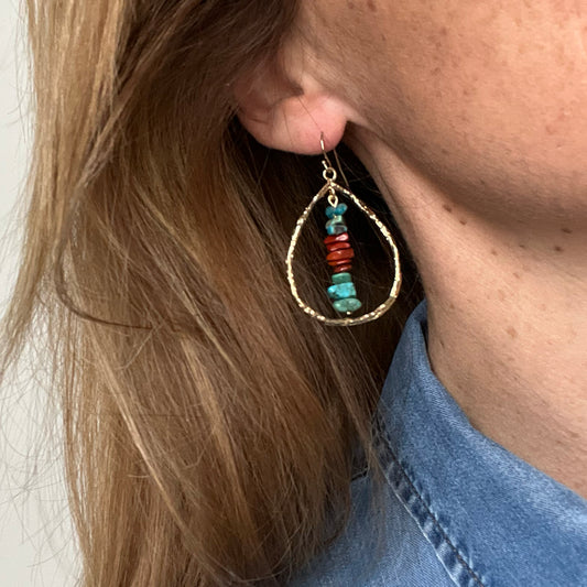 Boucles d'oreilles Arizona