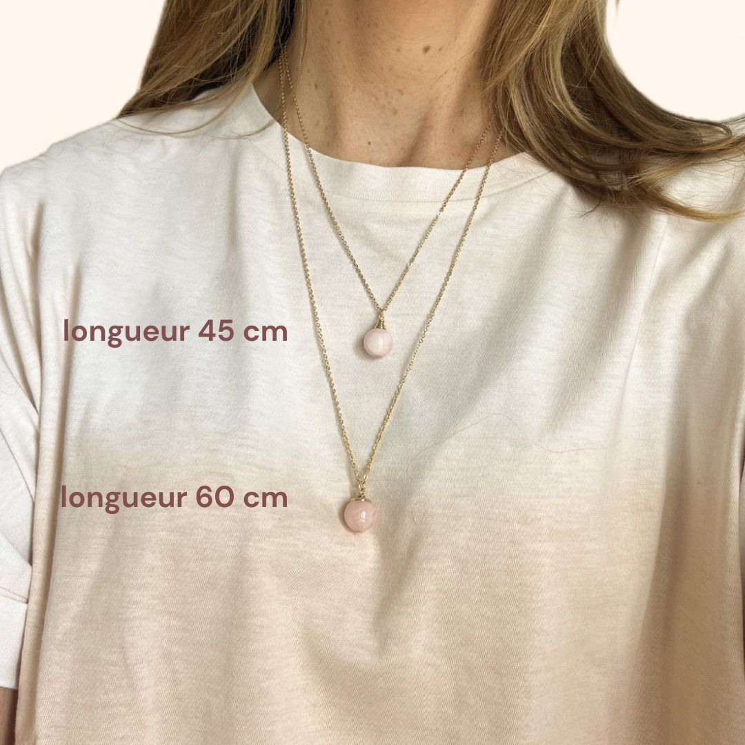 Collier Béryl bleu