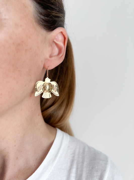 Boucles d'oreilles Phénix