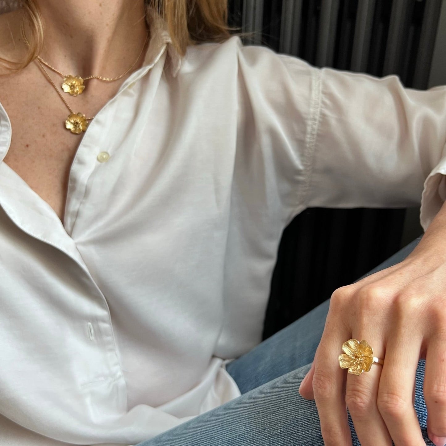 Collier Hibiscus