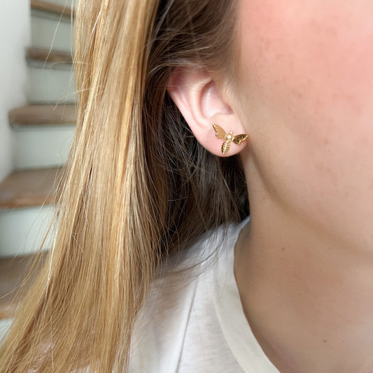 Puces d'oreilles libellule