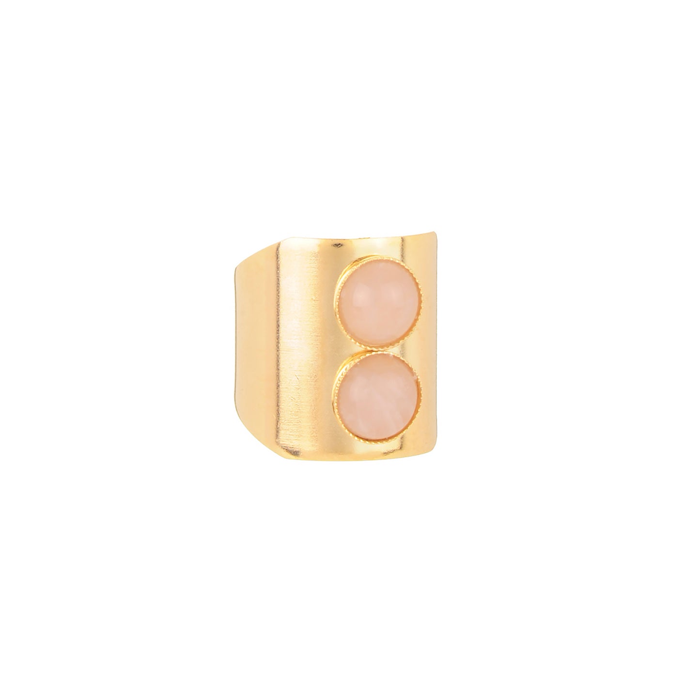 Bague Héloïse quartz rose
