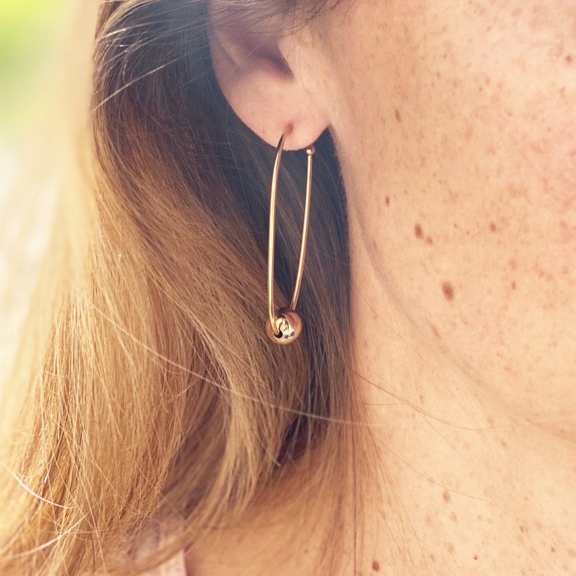 Boucles d'oreilles Juliette dorées
