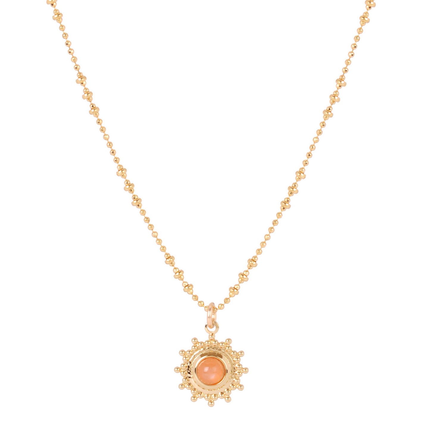 Collier India aventurine