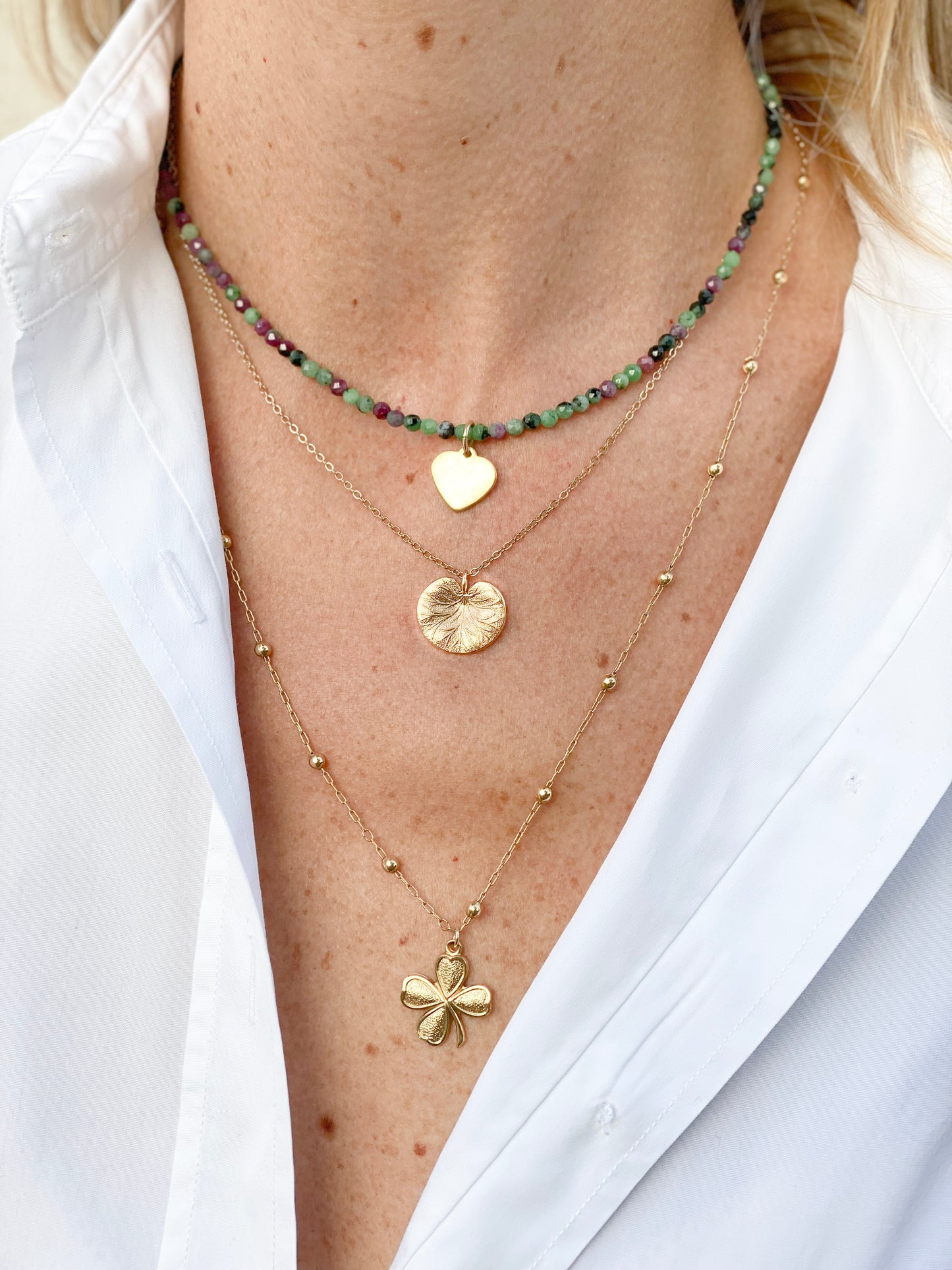 Collier Nymphéa