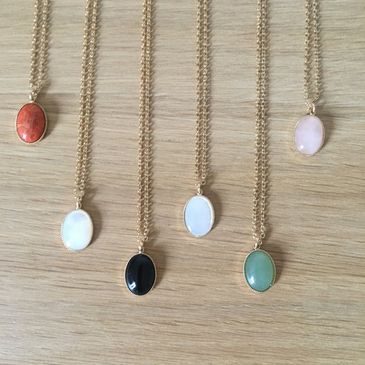 Collier Sophie - 5 pierres disponibles