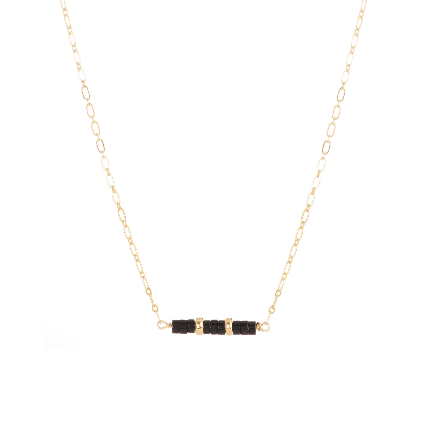 Collier Yasmine en jaspe rouge