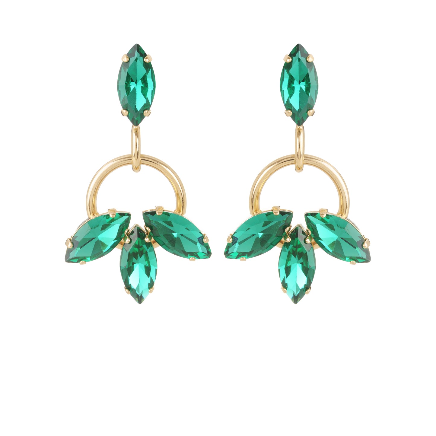 Boucles d'oreilles Tilda maxi noir