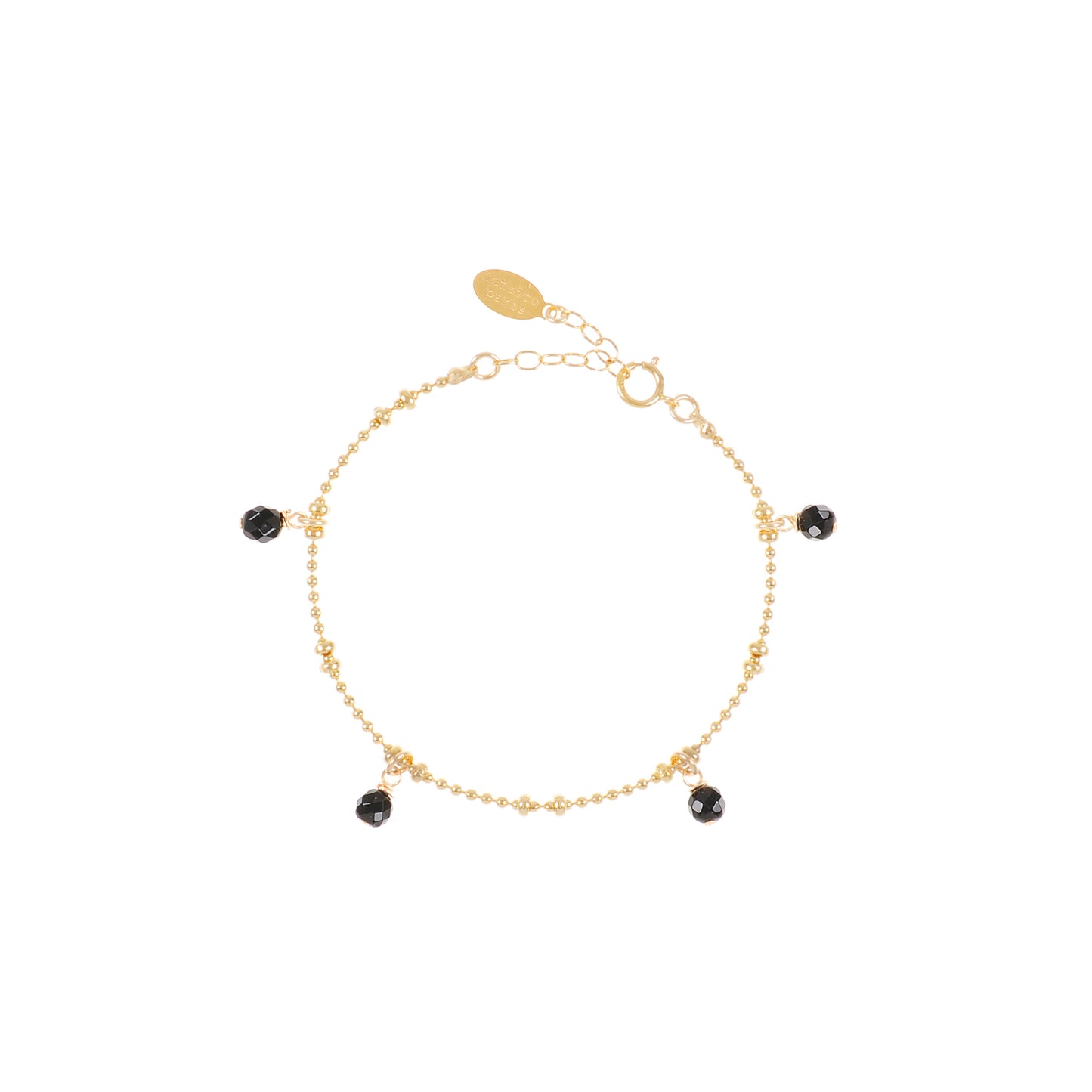 Bracelet Jasmine à pampilles dorées
