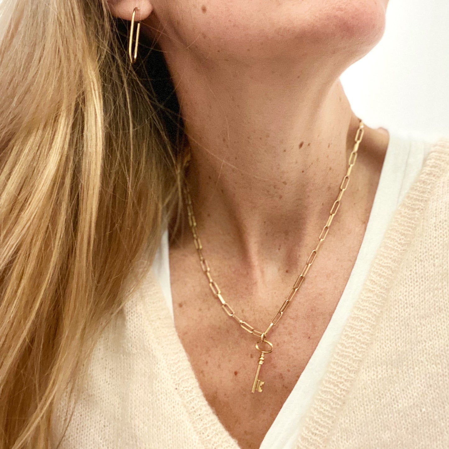 Boucles d'oreilles Paola dorées