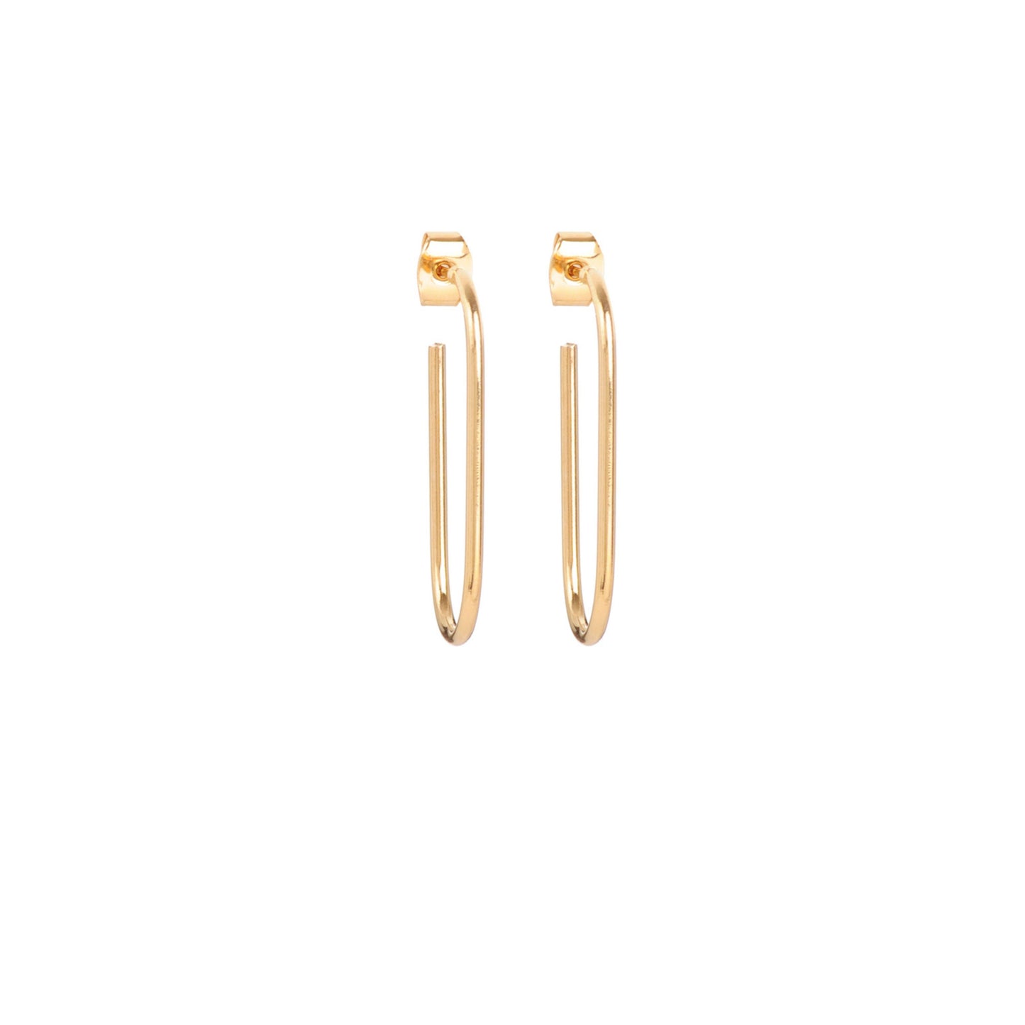 Boucles d'oreilles Paola argentées