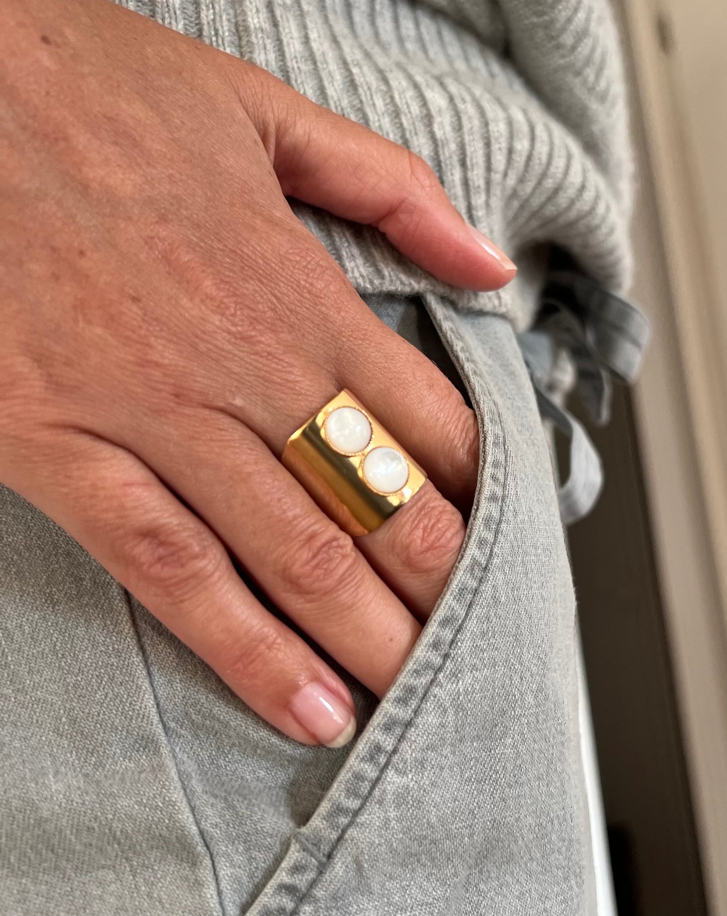 Bague Héloïse nacre