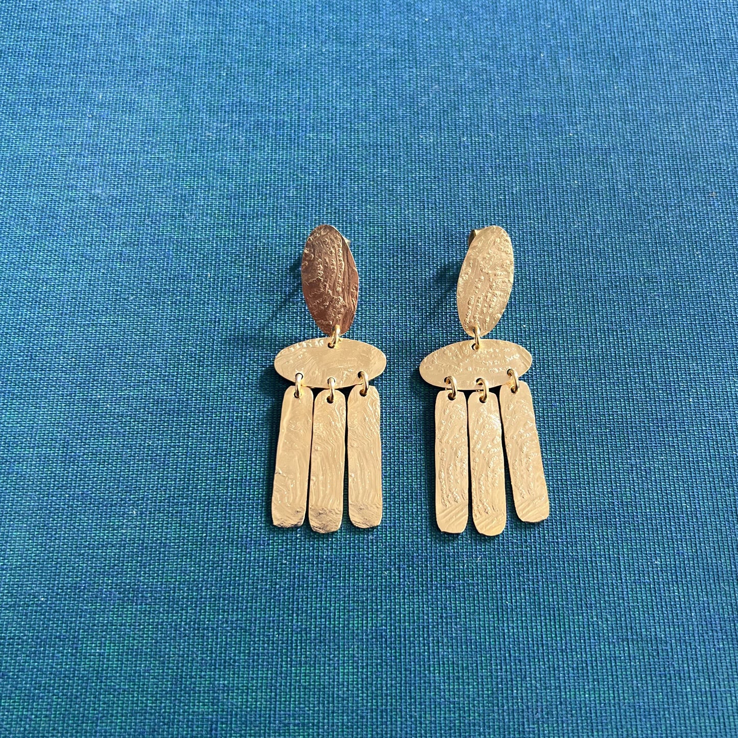 Boucles d'oreilles Pia dorées
