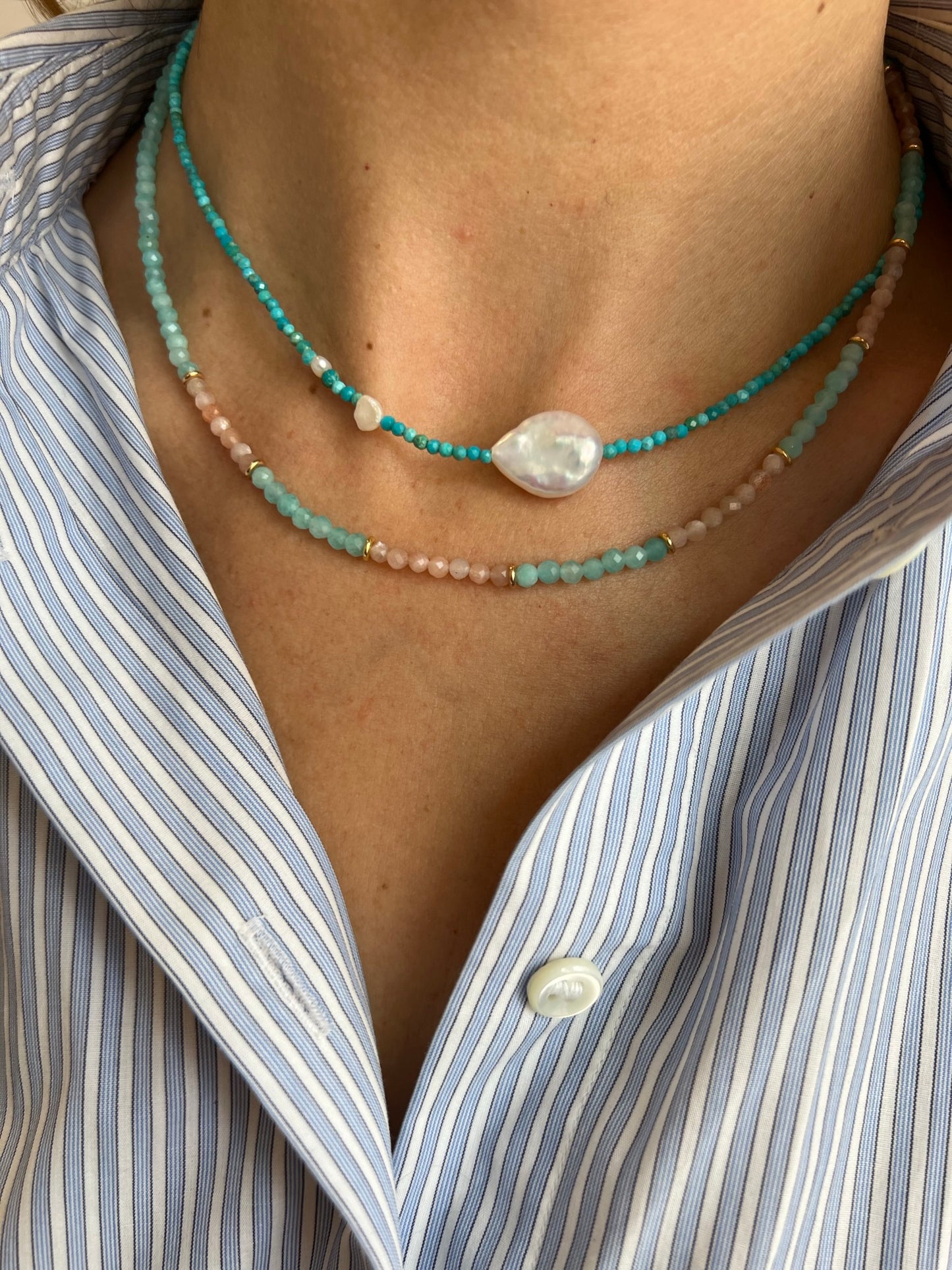 Collier Mae turquoise