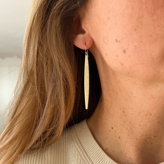 Boucles d'oreilles lame