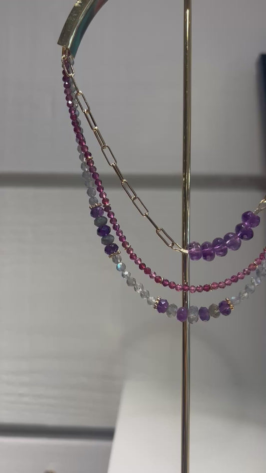 Associations de colliers mauves - Intuitu Paris