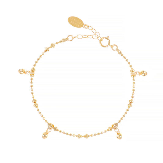 Bracelet Jasmine à pampilles dorées