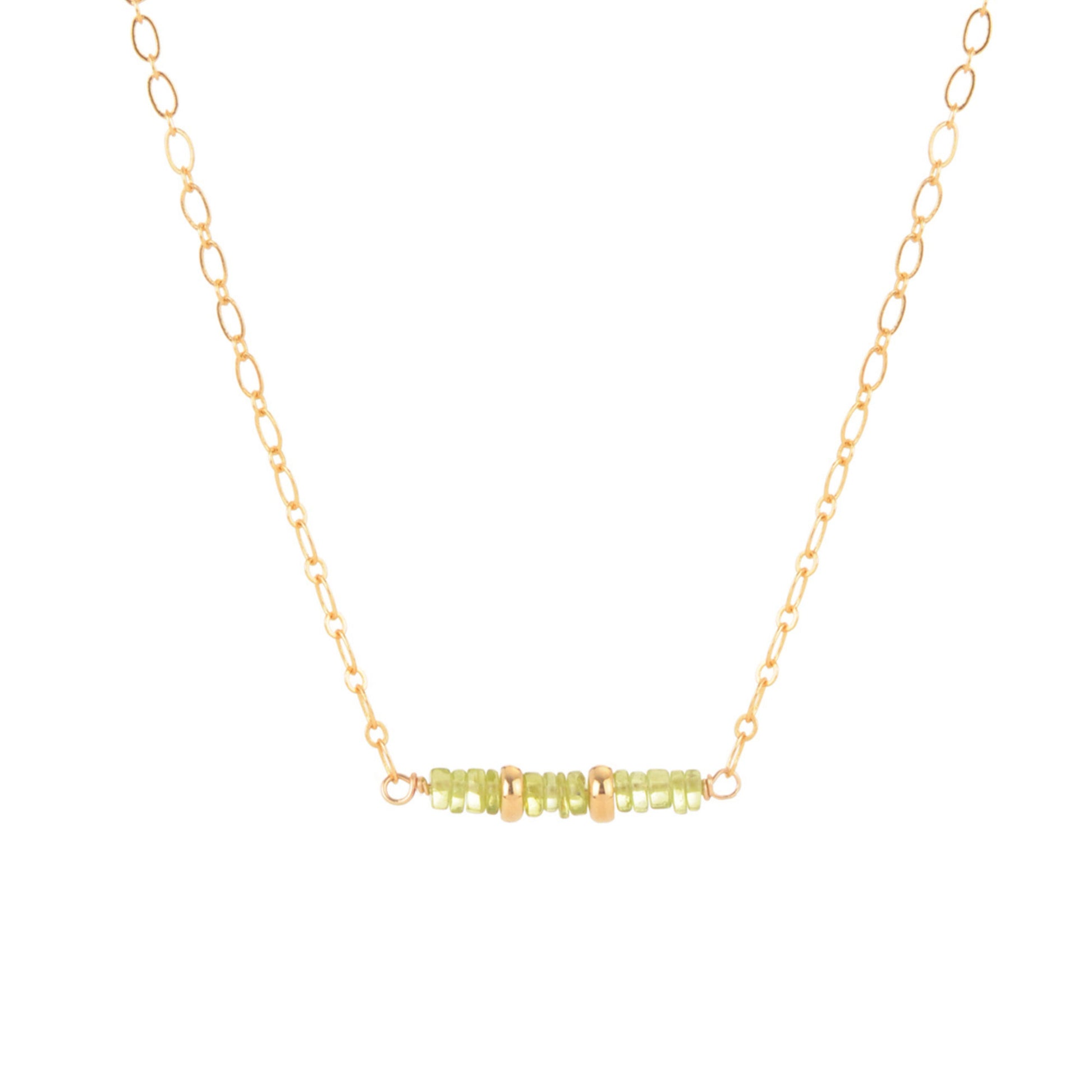 Collier fantaisie en jaspe paysage - Le Collier fantaisie en jaspe paysage - Le